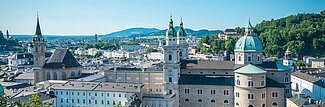 Salzburger Dom in der Altstadt von Salzburg 